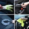 Automobilių šepetėlių rinkinys Įvairiaspalvis poliratanas