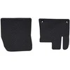 Automobilių kilimėlis 2 pcs Juoda Guma