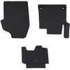 Automobilių kilimėlis 3 pcs Juoda Guma