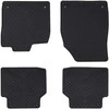 Automobilių kilimėlis 4 pcs Juoda tinka Audi Q4 etron 2022-