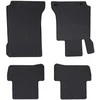 Automobilių kilimėlis 4 pcs Juoda Guma