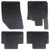 Automobilių kilimėlis 4 pcs Juoda Guma