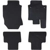 Automobilių kilimėlis 4 pcs Juoda Guma