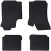 Automobilių kilimėlis 4 pcs Juoda Guma
