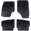 Automobilių kilimėlis 4 pcs Juoda tinka VW POLO 2001-2009 NS
