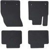 Automobilių kilimėlis 4 pcs Juoda Guma