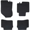 Automobilių kilimėlis 4 pcs Juoda Tinka Hyundai i20 2020- Guma