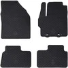 Automobilių kilimėlis 4 pcs Juoda tinka Toyota AYGO X 2022-