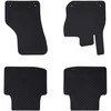 Automobilių kilimėlis 4 pcs Juoda tinka VW PASSAT B9 TDI 2024-