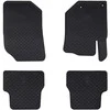 Automobilių kilimėlis 4 pcs Juoda Tinka DS3 2019- Guma