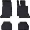 Automobilių kilimėlis 4 pcs Juoda Guma