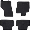 Automobilių kilimėlis 4 pcs Juoda tinka VW GOLF VIII MHEV 2020-