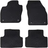 Automobilių kilimėlis 4 pcs Juoda tinka VW T-CROSS 2019-iki