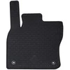 Automobilių kilimėlis 4 pcs Juoda tinka VW TIGUAN 2016-2023