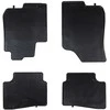 Automobilių kilimėlis 4 pcs Juodas Guma