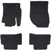 Automobilių kilimėlis 4 pcs Juodas Guma