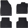 Automobilių kilimėlis 4 pcs Juodas tinka VW ID.3 2019- Guma