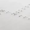 Aviator rašomasis stalas, sidabrinės sp., 112x50x76cm, metalas