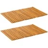Badematte Ruda 60 x 40 cm Kietos akacijos mediena