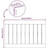 Badematte Paprastas Ruda 60 x 40 cm Medis