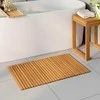 Badematte Ruda 80 x 50 cm Kietos akacijos mediena