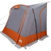 Bagažinės palapinė Pilka ir oranžinė 285 x 255 x 245 cm tafta