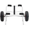 Baidarės vežimėlis, aliuminis, sulankstomas, 45kg