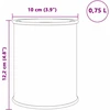 Baldų dažai Balta 0,75 L Sienos spausdinimas