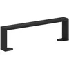 Baldų kojelės 12 pcs Juoda 341 x 40,5 x 100 mm Geležis