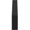 Baldų kojelės 12 pcs Juoda 436 x 40,5 x 100 mm Geležis