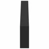 Baldų kojelės 12 pcs Juoda 481 x 40,5 x 100 mm Geležis