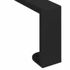 Baldų kojelės 12 pcs Juoda 796 x 40,5 x 100 mm Geležis