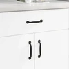 Baldų rankena 250 vnt. Juoda 130 x 19,4 x 22,3 mm Aliuminis