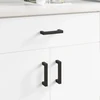 Baldų rankena 530 vnt. Juodas 105 x 12 x 36 mm Geležis