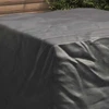 Baldų uždangalas Juoda 125 x 125 x 74 cm 210D Oxford audinys