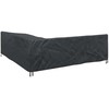 Baldų uždangalas 270 x 270 x 80 cm 600D Oksfordo audinys Juodas