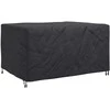 Baldų uždangalas Paprastas Juoda 180 x 150 x 85 cm 210D