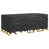 Baldų uždangalas Paprastas Juoda 229 x 113 x 73 cm 420D