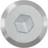 Baldų varžtai 12 vnt. Sidabro M6 x 60 mm Plienas