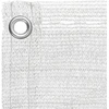 Balkono uždanga Balta 75 x 800 cm HDPE ir aliuminis