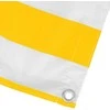 Balkono Ekranas Geltona ir balta 100 x 800 cm Oksfordo audinys