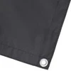 Balkono Ekranas Juodas 100 x 300 cm Oksfordo audinys