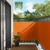 Balkono Ekranas Oranžinė 110 x 800 cm Oksfordo audinys