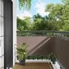 Balkono Ekranas 75 x 200 cm PU dengtas oksfordas alu