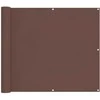 Balkono Ekranas Ruda 100 x 300 cm Oksfordo audinys