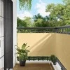 Balkono Ekranas Smėlio 100 x 200 cm Oksfordo audinys