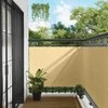 Balkono Ekranas Smėlio 110 x 400 cm Oksfordo audinys