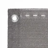 Balkono Ekranas Šviesiai pilka 90 x 600 cm HDPE ir aliuminis