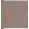 Balkono Ekranas Taupe 110 x 600 cm Oksfordo audinys