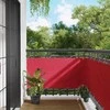 Balkono Ekranas Vyšninė 75 x 400 cm PU dengtas oksfordas alu